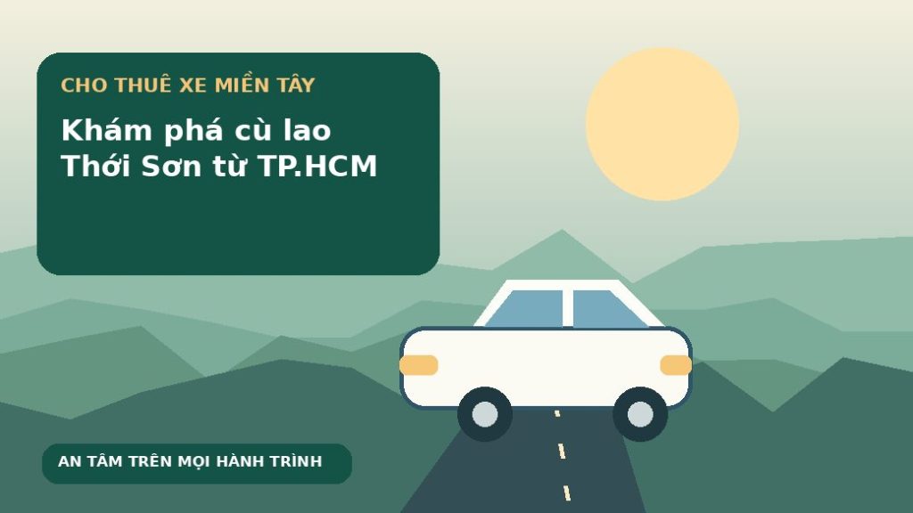 Khám phá cù lao Thới Sơn từ TP.HCM
