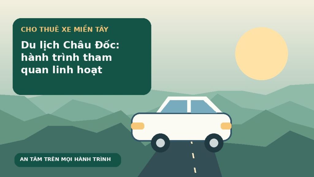 Du lịch Châu Đốc: hành trình tham quan linh hoạt