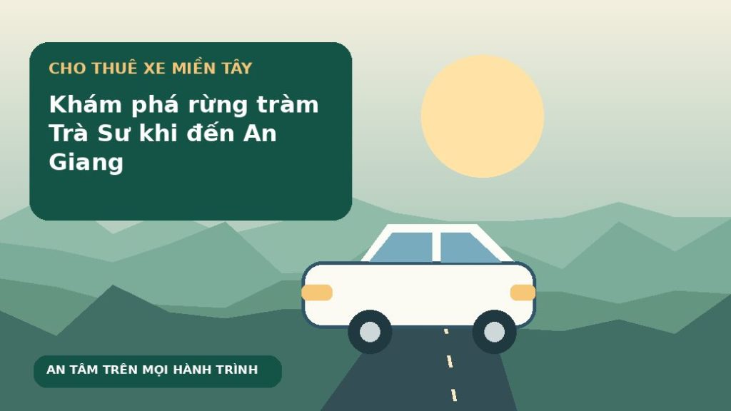 Khám phá rừng tràm Trà Sư khi đến An Giang