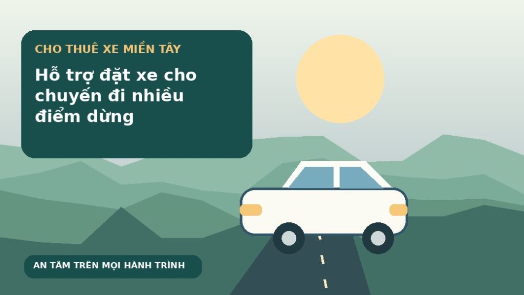 Hỗ trợ đặt xe cho chuyến đi nhiều điểm dừng